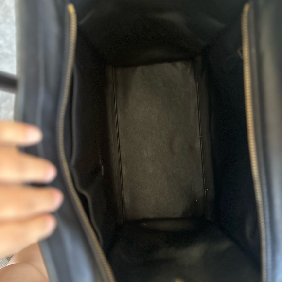 SALE Celine Luggage in good condition canvas calfin tri color. - Picture 12 of 14